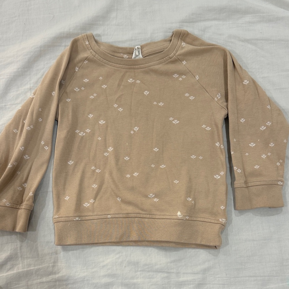 Colored Organics Portland pullover tan tulip
